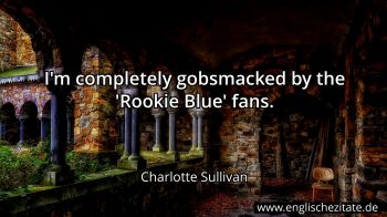 Englisches Zitat von Charlotte Sullivan als Bild