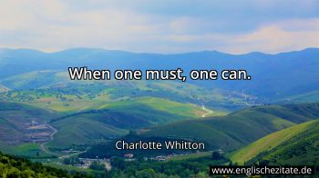 Englisches Zitat von Charlotte Whitton als Bild