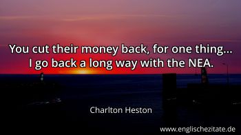 Englisches Zitat von Charlton Heston als Bild