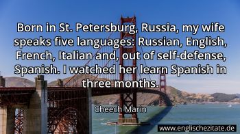 Englisches Zitat von Cheech Marin als Bild