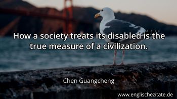Englisches Zitat von Chen Guangcheng als Bild