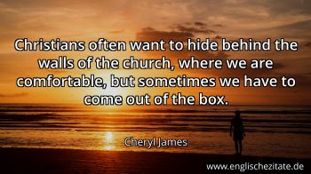 Englisches Zitat von Cheryl James als Bild