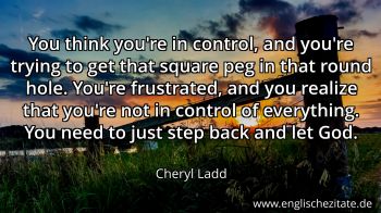Englisches Zitat von Cheryl Ladd als Bild