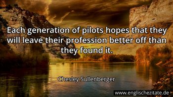 Englisches Zitat von Chesley Sullenberger als Bild