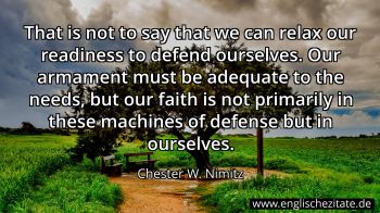 Englisches Zitat von Chester W. Nimitz als Bild