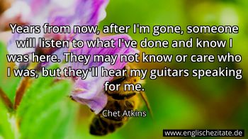 Englisches Zitat von Chet Atkins als Bild