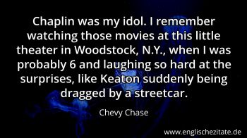 Englisches Zitat von Chevy Chase als Bild