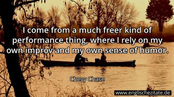 Englisches Zitat von Chevy Chase als Bild