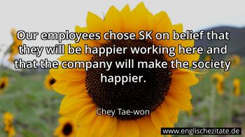 Englisches Zitat von Chey Tae-won als Bild