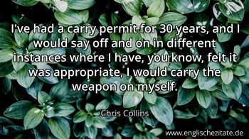 Englisches Zitat von Chris Collins als Bild