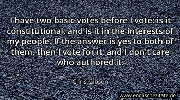 Englisches Zitat von Chris Gibson als Bild