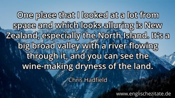 Englisches Zitat von Chris Hadfield als Bild
