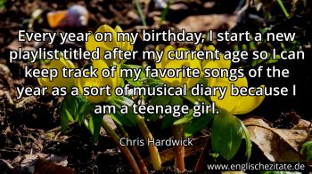 Englisches Zitat von Chris Hardwick als Bild