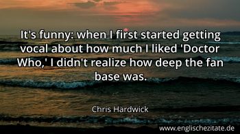 Englisches Zitat von Chris Hardwick als Bild