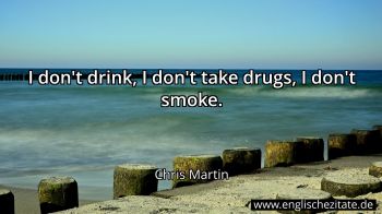 Englisches Zitat von Chris Martin als Bild
