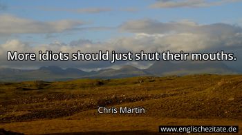 Englisches Zitat von Chris Martin als Bild