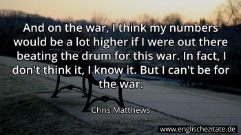 Englisches Zitat von Chris Matthews als Bild