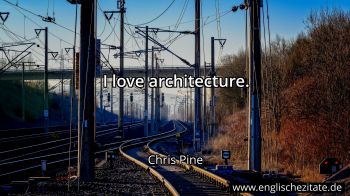 Englisches Zitat von Chris Pine als Bild