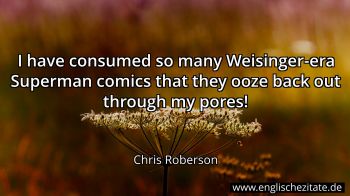 Englisches Zitat von Chris Roberson als Bild