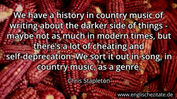 Englisches Zitat von Chris Stapleton als Bild