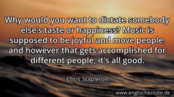 Englisches Zitat von Chris Stapleton als Bild