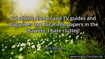 Englisches Zitat von Chris Wood als Bild