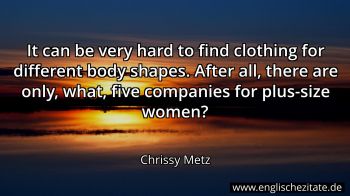 Englisches Zitat von Chrissy Metz als Bild