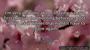 Englisches Zitat von Chrissy Teigen als Bild