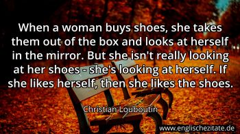 Englisches Zitat von Christian Louboutin als Bild