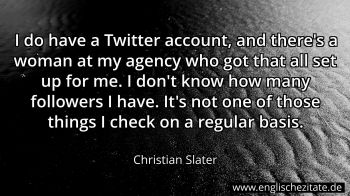 Englisches Zitat von Christian Slater als Bild