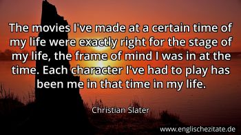 Englisches Zitat von Christian Slater als Bild