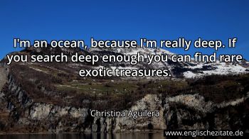 Englisches Zitat von Christina Aguilera als Bild