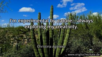 Englisches Zitat von Christina Aguilera als Bild