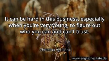 Englisches Zitat von Christina Aguilera als Bild