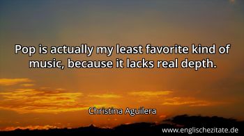 Englisches Zitat von Christina Aguilera als Bild