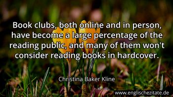 Englisches Zitat von Christina Baker Kline als Bild