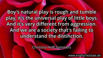 Englisches Zitat von Christina Hoff Sommers als Bild