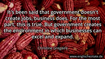 Englisches Zitat von Christine Gregoire als Bild