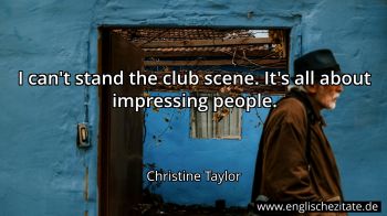 Englisches Zitat von Christine Taylor als Bild