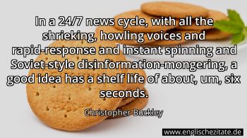 Englisches Zitat von Christopher Buckley als Bild