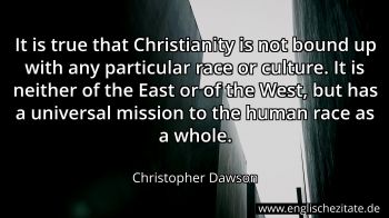 Englisches Zitat von Christopher Dawson als Bild