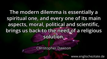 Englisches Zitat von Christopher Dawson als Bild