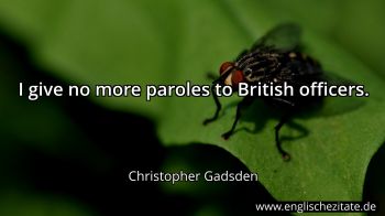 Englisches Zitat von Christopher Gadsden als Bild