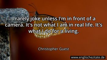 Englisches Zitat von Christopher Guest als Bild