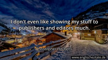 Englisches Zitat von Christopher Hitchens als Bild