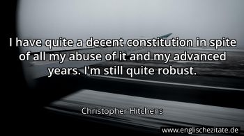 Englisches Zitat von Christopher Hitchens als Bild