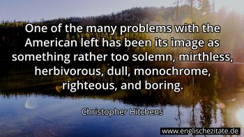 Englisches Zitat von Christopher Hitchens als Bild