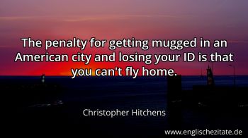 Englisches Zitat von Christopher Hitchens als Bild