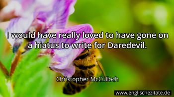 Englisches Zitat von Christopher McCulloch als Bild