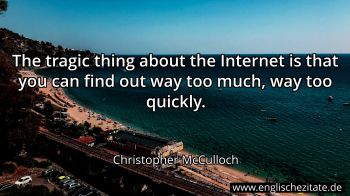 Englisches Zitat von Christopher McCulloch als Bild